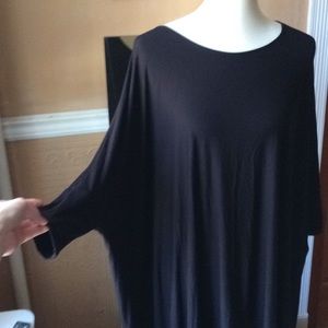 ☕️ Blackmik Batwing Oversized Tunic, Lagenlook